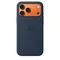 Чехол Silicone Case MagSafe для iPhone 17 Pro Темная ночь