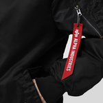 Бомбер Alpha Industries L-2B Hooded Gen II W Black (Черный)