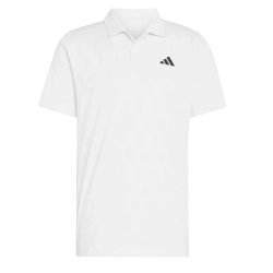Теннисное поло Adidas Club Climacool Graphic - white/dash grey