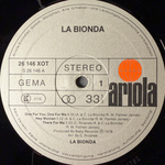 La Bionda- La Bionda (Германия 1978г.)