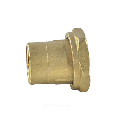 Соединение для подключения насоса латунь 1 1/2"x1" ВР с обратным клапаном R39 Giacomini R39Y001