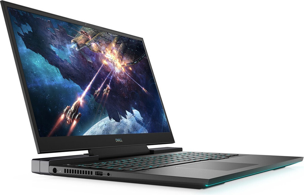 Ноутбук Dell G7 17 7700 Intel Core i7 10750H, 2.6 GHz - 4.8 GHz, 32768 Mb, 17.3" Full HD 1920x1080, 1000 Gb SSD, DVD нет, nVidia GeForce RTX 2070 Super 8192 Mb, Windows 10 Home, черный, 3.29 кг, G717-2512