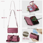 Чехол-кошелек CaseMe Wallet Bag iPhone 17 Pro