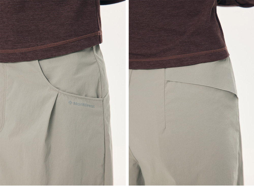 WMNS Штаны Nothomme Monterest Scimitar серый