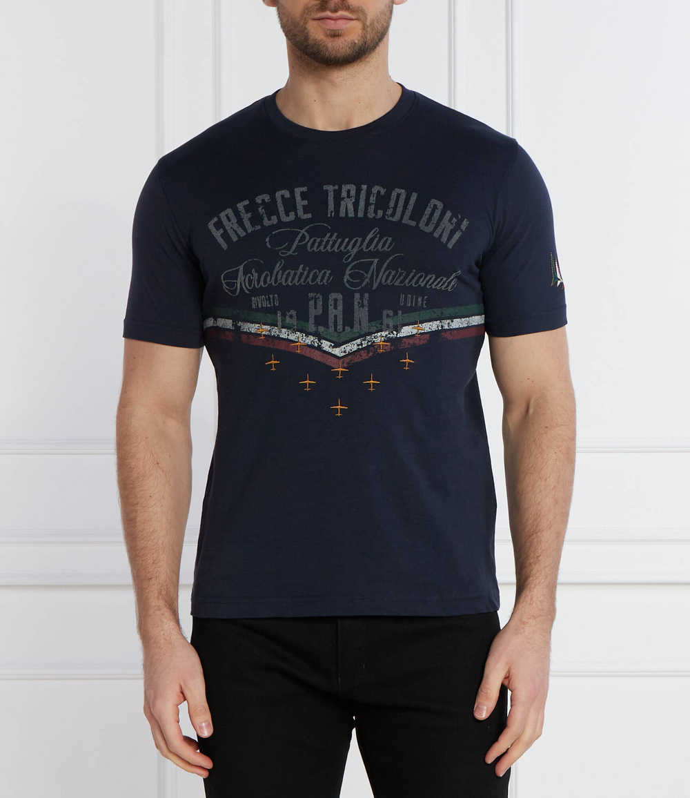 Футболка Aeronautica Militare - темно-синий(TS2216J641)