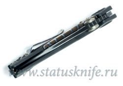 Нож Marfione Custom DOC ELMAX DLC Hand Rubbed Satinфотография - 8