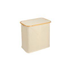 Корзина для белья с двумя отделениями Neat Twin, 53,5х33х53 см, молочная
