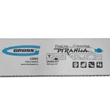 Пильное полотно для прецизионного стусла "Piranha", 550 мм, каленый зуб 2D, 18 TPI Gross — фото 3