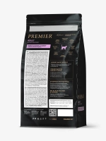 Сухой корм для взрослых кошек Premier Cat Adult с чувствительной кожей и шерстью лосось с индейкой 2кг