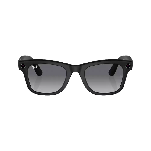 Умные очки Ray-Ban Wayfarer Matte Black / Polar Gradient Graphite, 155-53 (RW4006)