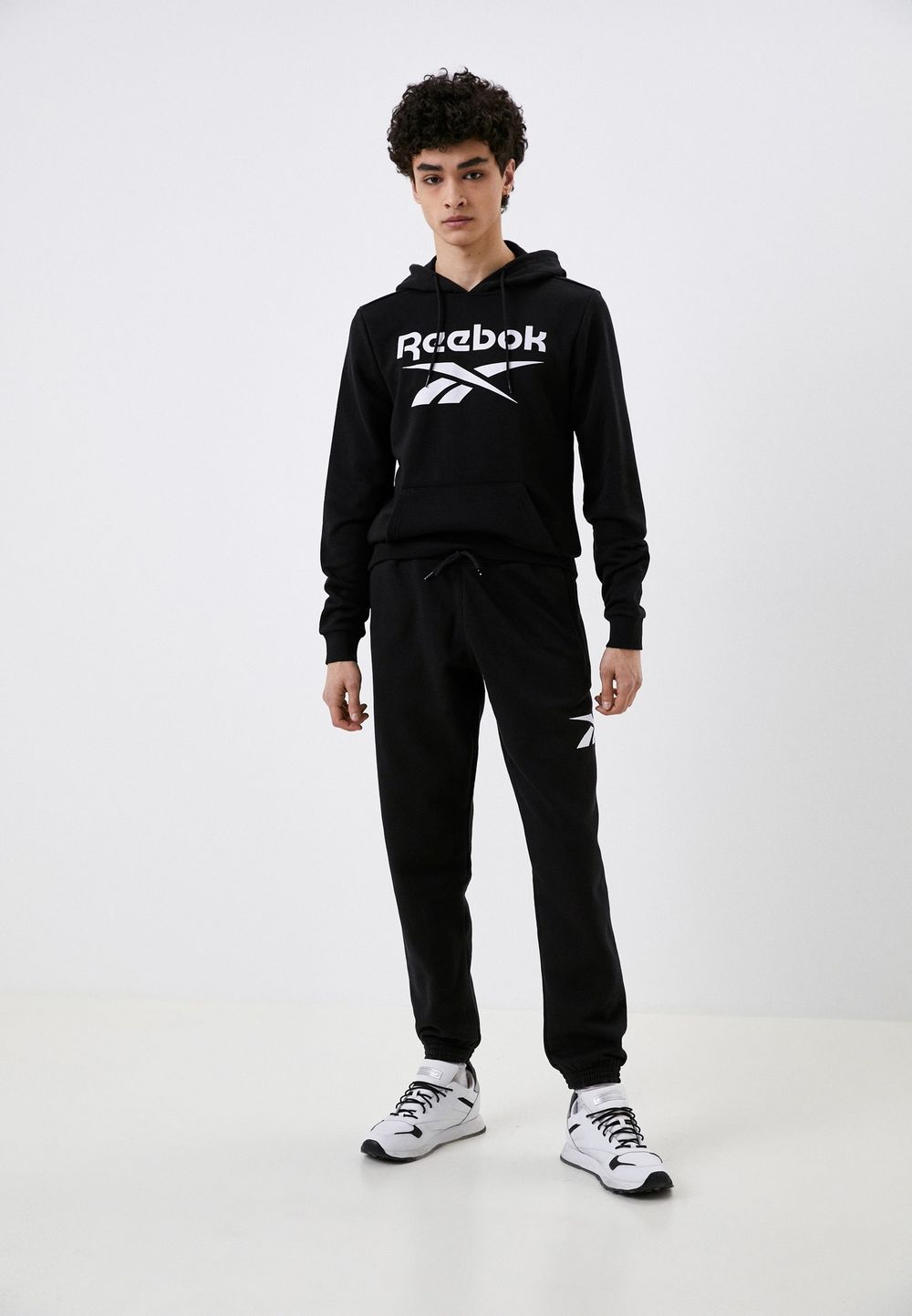 Толстовка мужская REEBOK RI FT BIG LOGO OTH HOOD