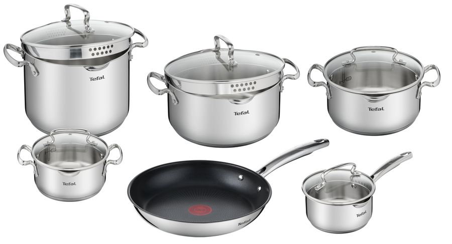 Набор посуды Tefal Duetto+ 11 предметов G732SB55