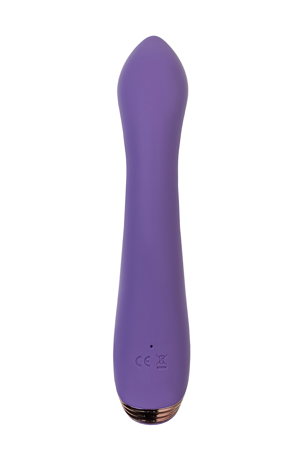 Виброкролик с функцией Come-Hither JOS Fingie, силикон, фиолетовый, 21,6 см
