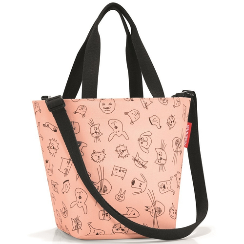 Сумка детская shopper xs cats and dogs rose
