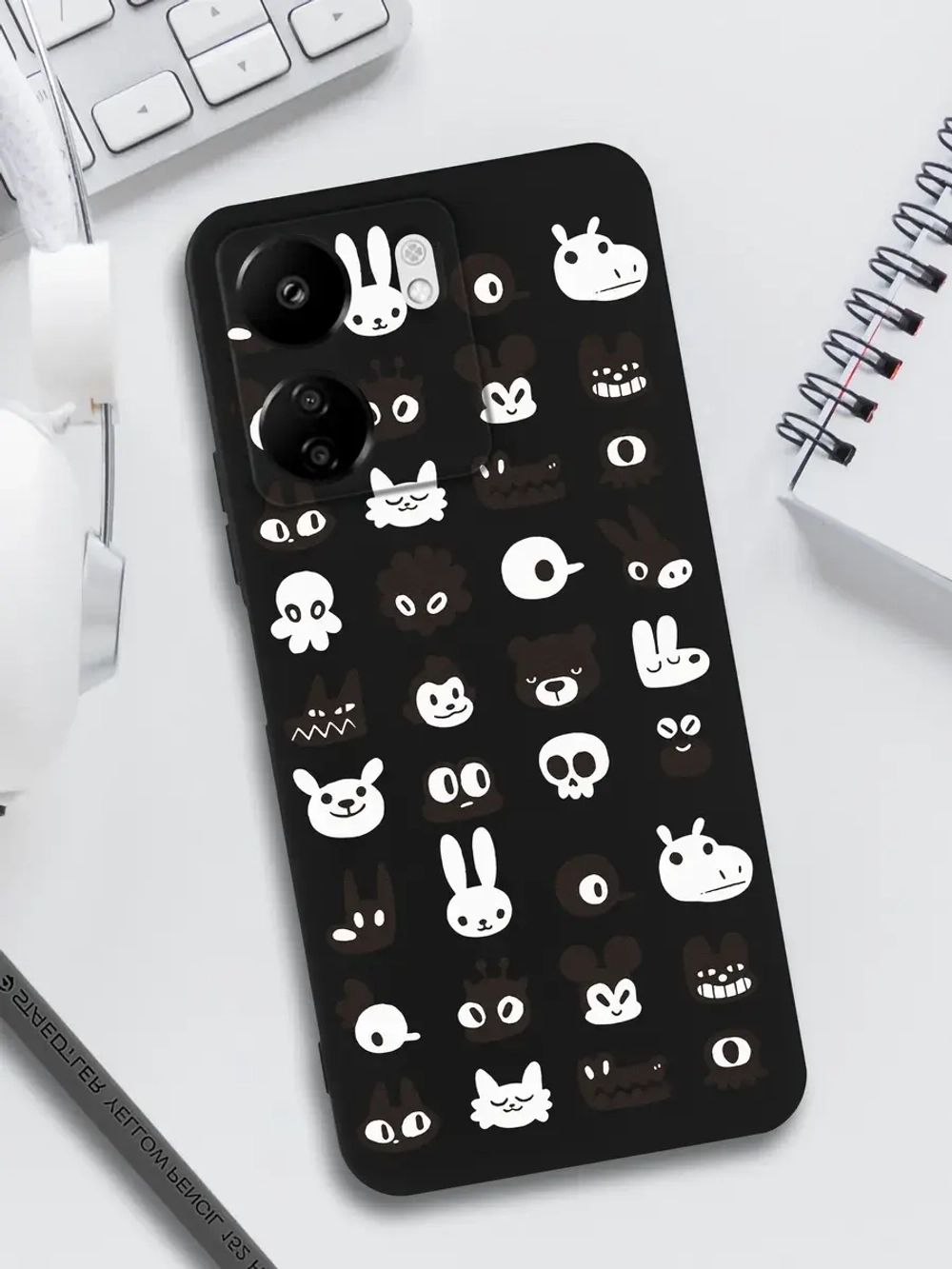 Чехол на Xiaomi Redmi 13C. Poco C65 с принтом