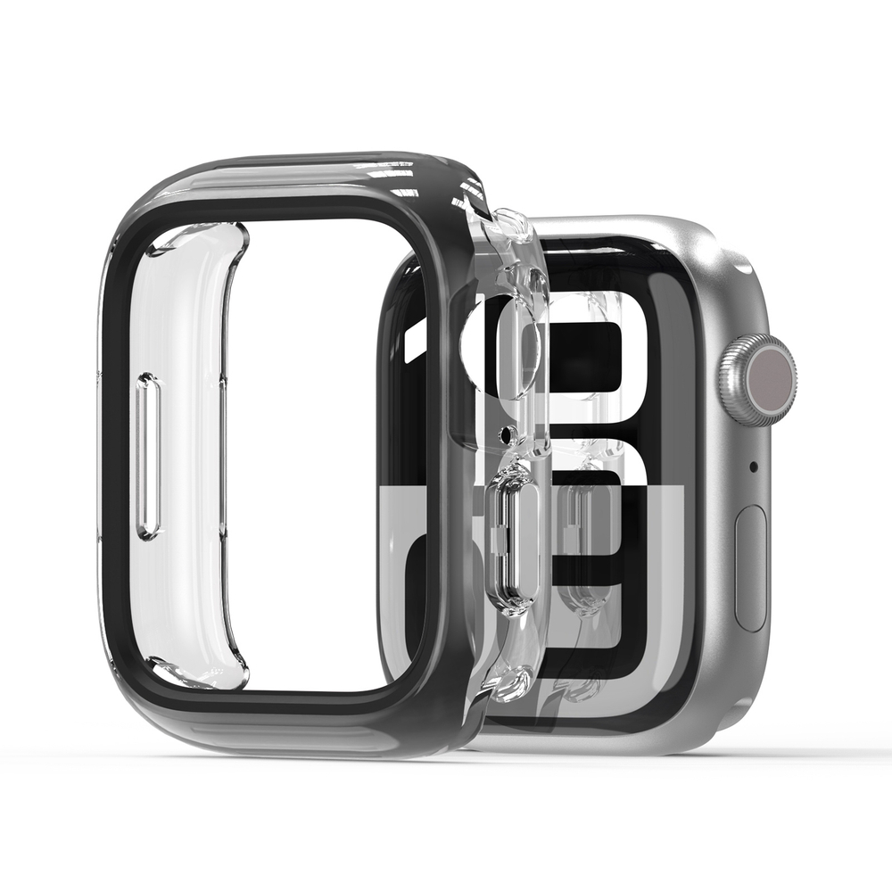 Чехол-бампер прозрачный тонированный из Soft силикона от Dux Ducis для часов Apple Watch 42 мм, серия Camo Series Case