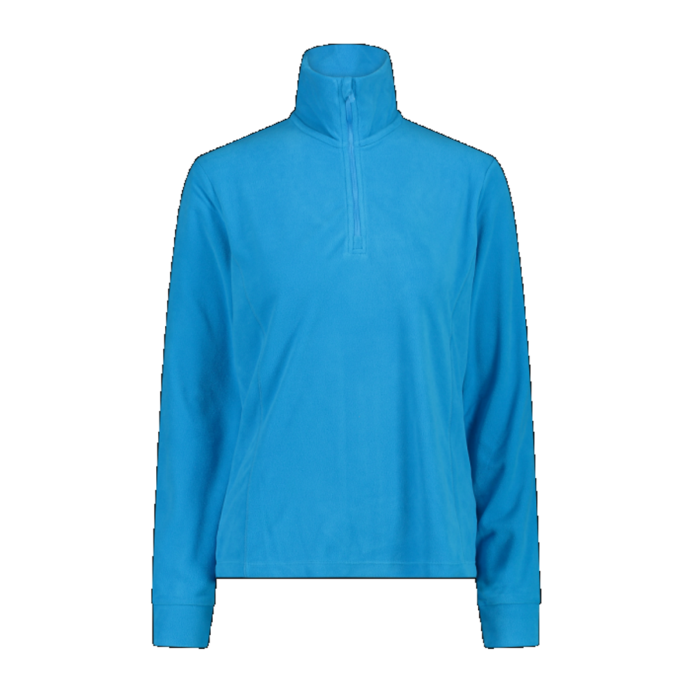 Толстовка флисовая CMP Women's Arctic Fleece turtleneck top, артикул 3G27836, цвет TURCHESE (L704)