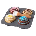 Мягкая игрушка IKEA DUKTIG (ДУКТИГ), Набор для выпечки, 6 шт.
