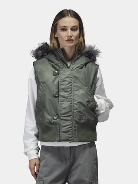 Жилет утепленный женский ALPHA INDUSTRIES N-2B VEST W
