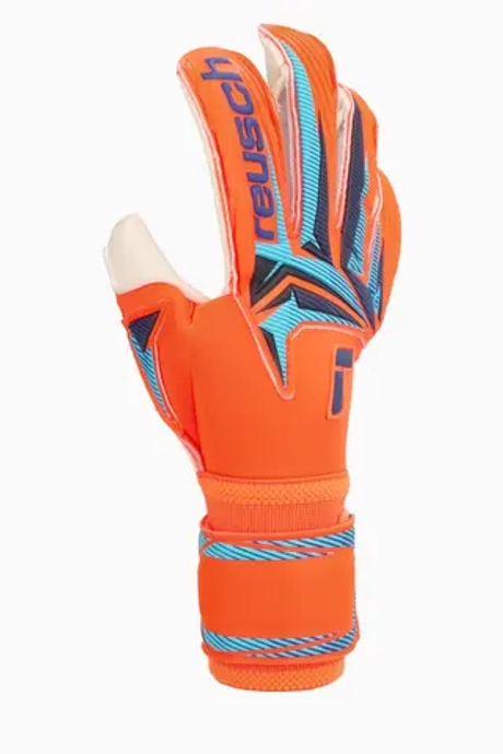 Вратарские перчатки Reusch Attrakt Gold X Evolution - оранжевый