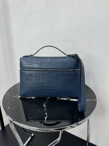 Клатч Loro Piana Extra Pouch L29 из кожи крокодила