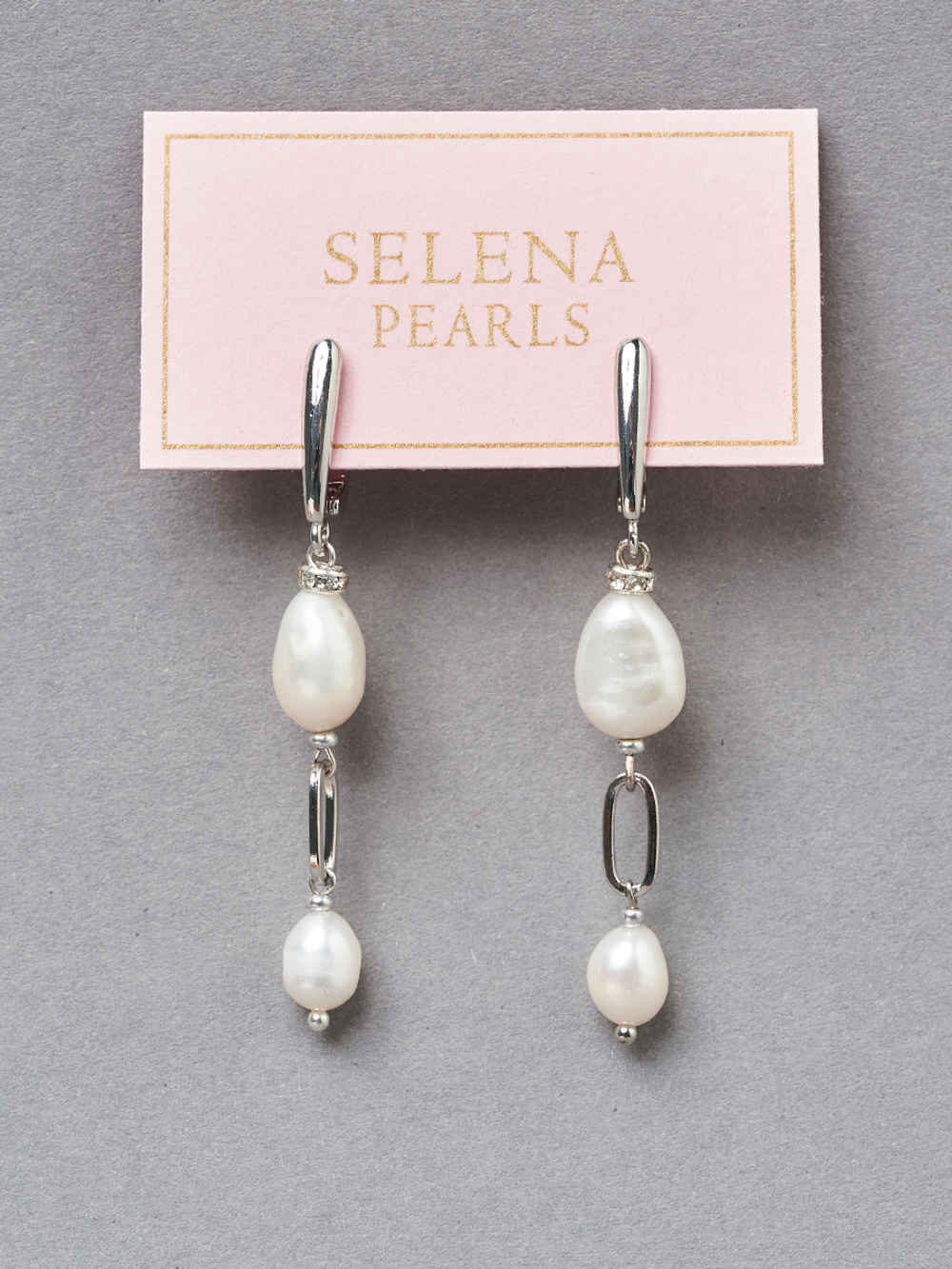 20147920 Серьги Selena Pearls