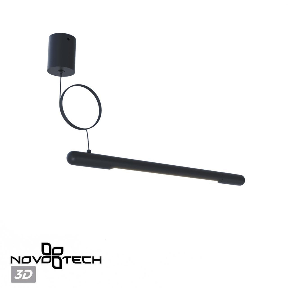 База накладная для ввода питания с заглушкой и проводом-подвесом Novotech GLAT 359385 KONST NT24