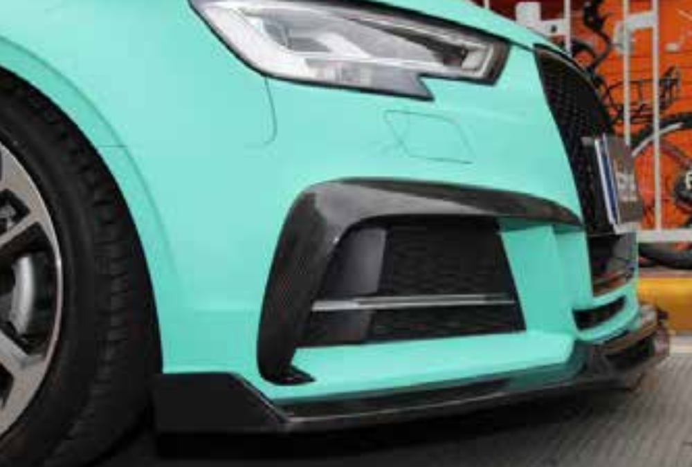 Карбоновые накладки на воздуховоды для AUDI A3 & S3 8V Хэтчбек 2017 - 2019 Ауди
