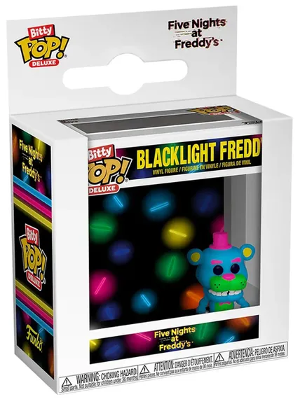 Фигурка Funko Bitty POP! Deluxe FNAF Blacklight Freddy