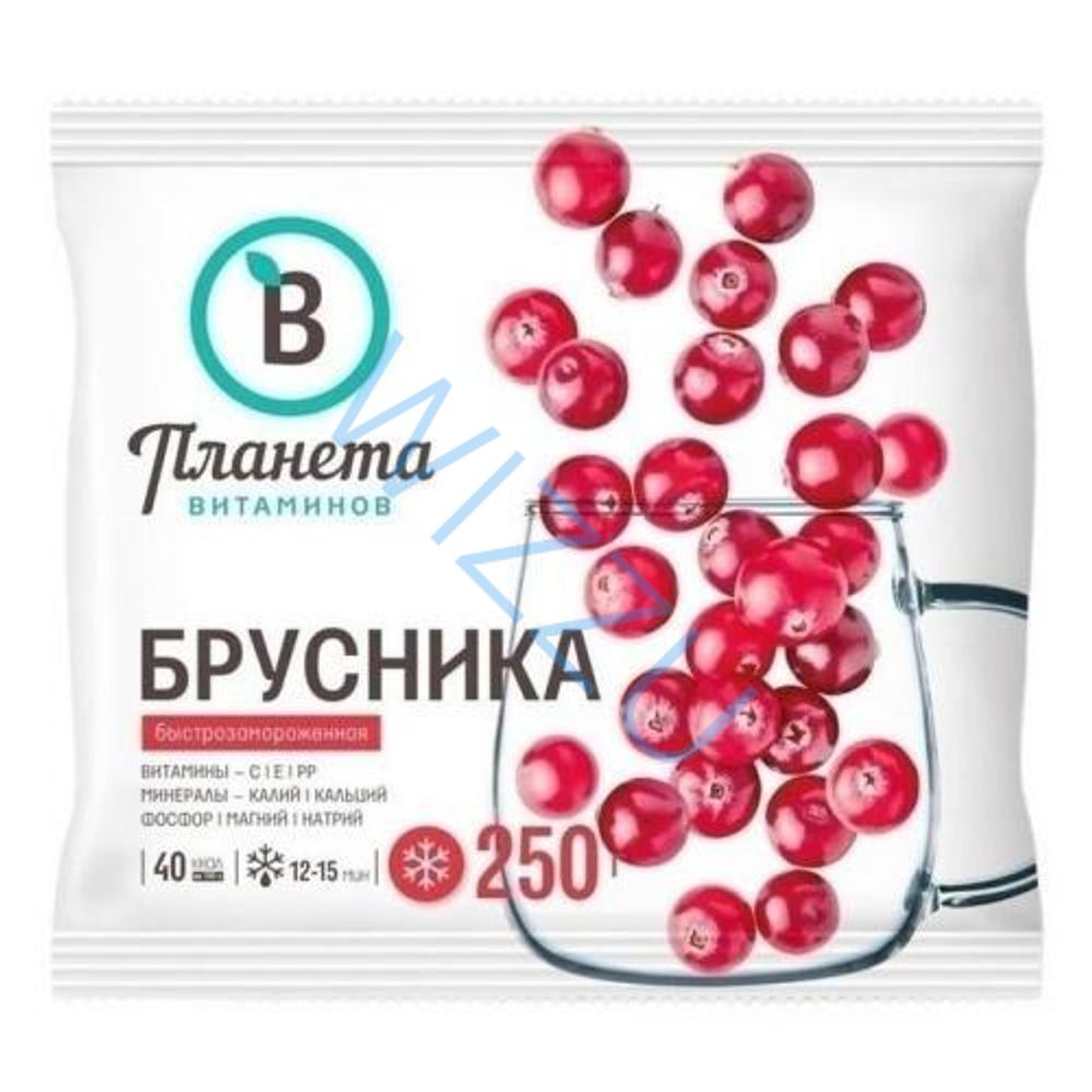 Клюква, Планета Витаминов, 250 г, (20)