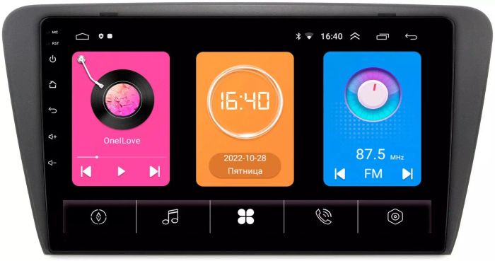 Магнитола для Skoda Octavia A7 2013-2020 - GT10-1048 на Android 10