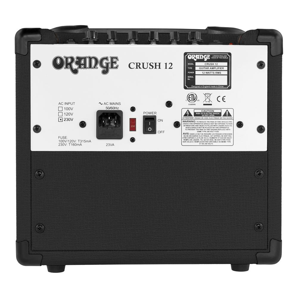 Orange Crush 12 Black