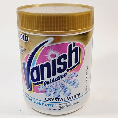 Пятновыводитель для белого Vanish Gold Oxi Action 470 г (Из Финляндия)