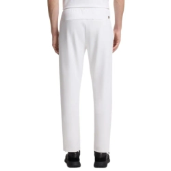 Мужские теннисные штаны BOSS TOC Game Jersey - white