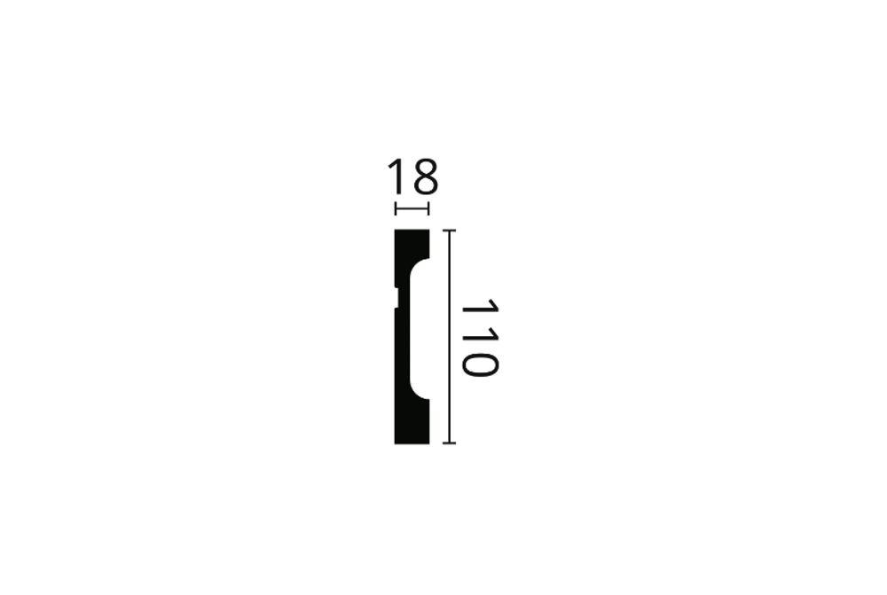 Плинтус FD11