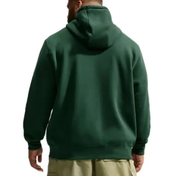 Мужская теннисная кофта Nike Club Full-Zip Fleece - fir/fir/white