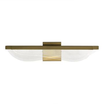 Светильник настенный LED 18W 4000K SL6509.201.01 золотистый/прозрачный Fesale ST-Luce