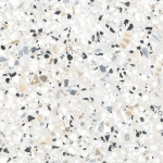 Керамогранит Alma Ceramica GFU57TRZ07L Terrazzo 57x57 белый лаппатированный под камень