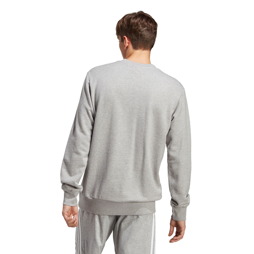 Мужская кофта теннисная adidas Essentials French Terry Embroidered Small Logo Sweatshirt Men - Grey