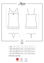 Черное мини-платье с камушками на груди Miamor Chemise LXL (46-48) (Цвет: черный)