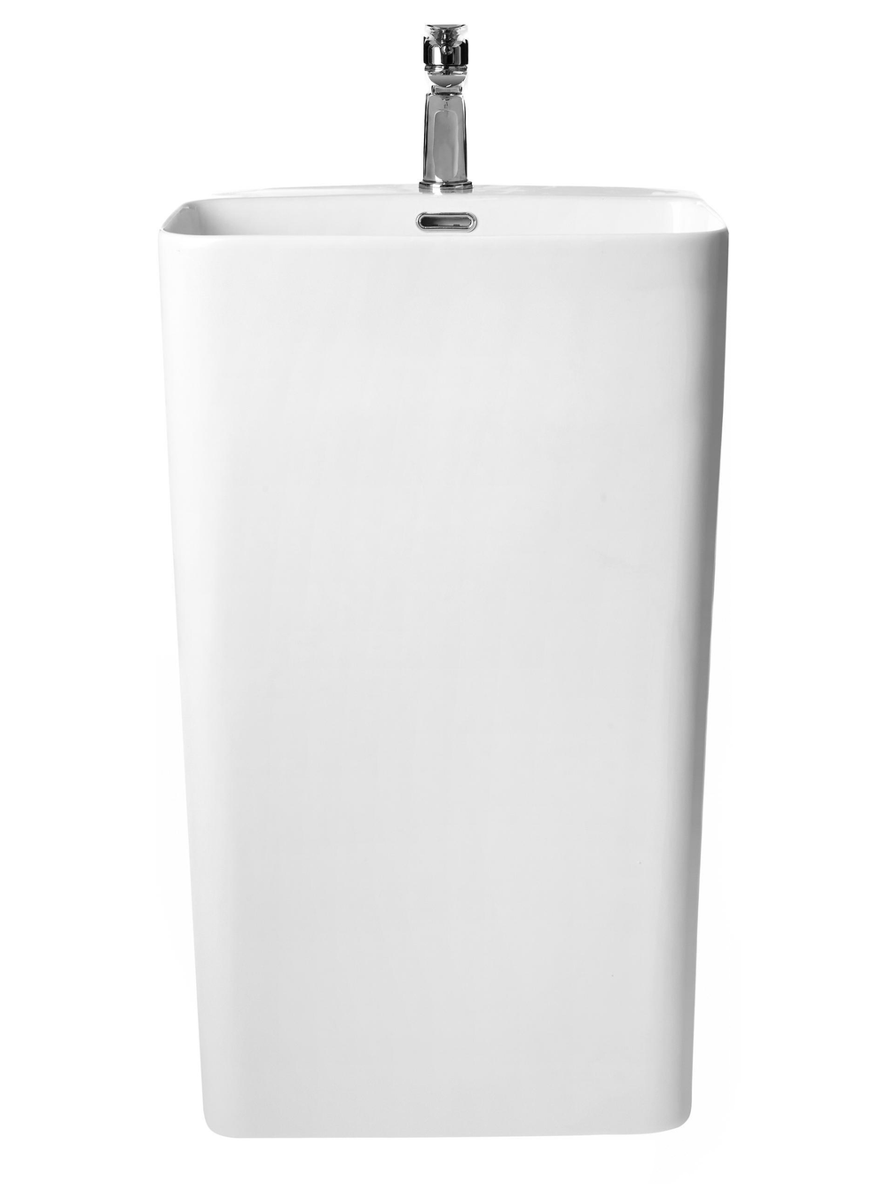 Раковина напольная  WeltWasser WW LEERBACH 4438 GL-WT 440х380х850