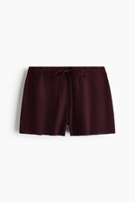 Тонкие трикотажные шорты со шнурком - H&M