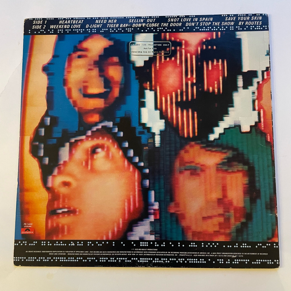 Винтажная виниловая пластинка LP Golden Earring No Promises No Debts (США 1979)