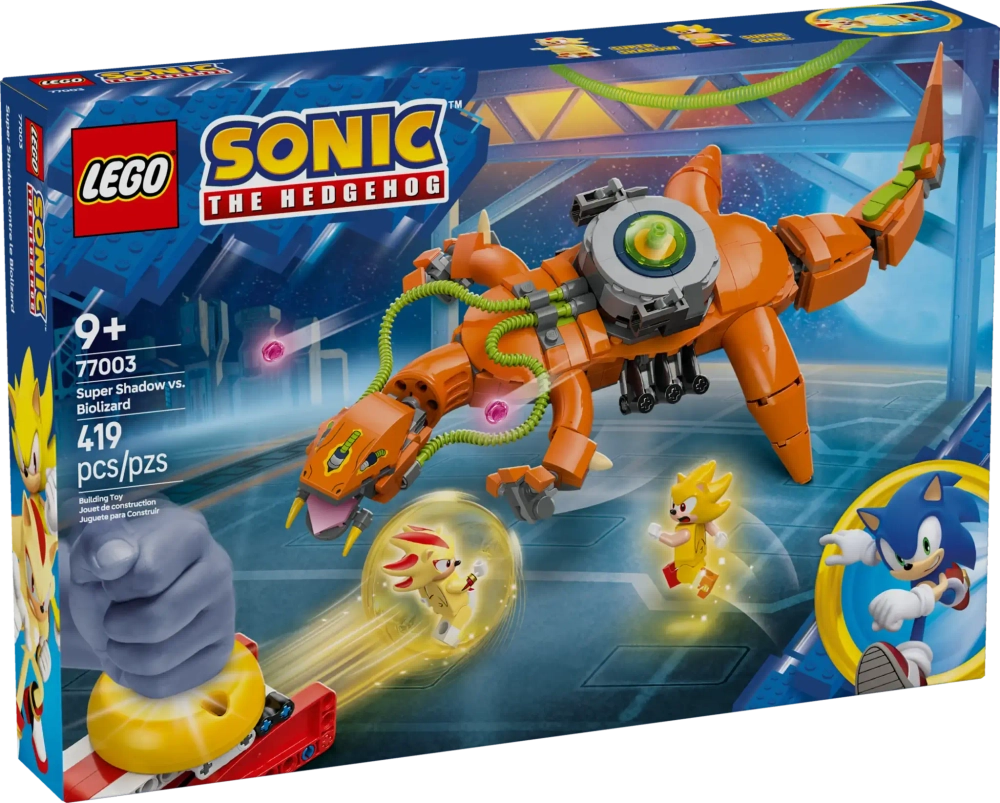 Конструктор LEGO Sonic the Hedgehog 77003 Супер тень против Играет важную роль
