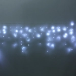 Гирлянда для улицы БАХРОМА «Мерцание» ш3м* в0,4/0,6/0,8 см 124 ламп LED, прозр.пров, 1 реж, IP-54, Белый (возможность соединения)