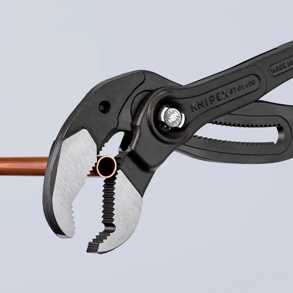 Клещи трубные Cobra® XL/XXL черненая 400 мм Knipex 87 01 400