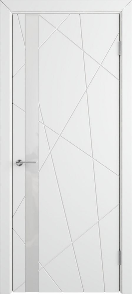 Дверь межкомнатная FLITTA | POLAR | WHITE GLOSS
