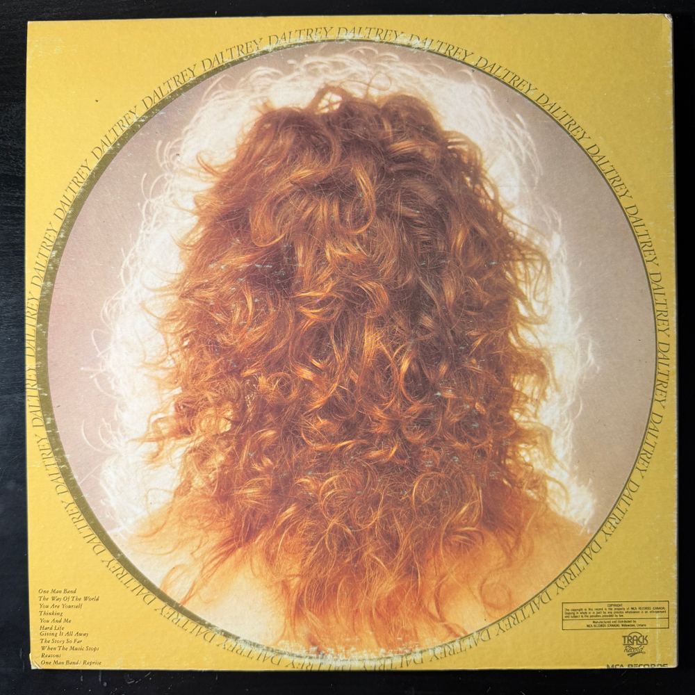 Roger Daltrey ‎– Daltrey (Канада 1973г.)