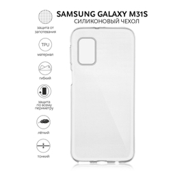Чехол ROSCO для Samsung Galaxy M31s оптом (арт. SS-M31S-TPU-TRANSPARENT)