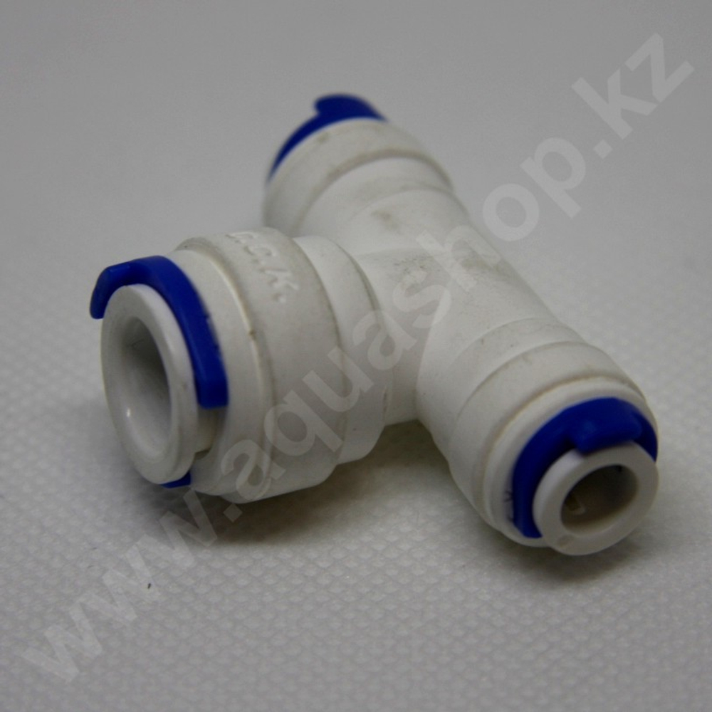 Тройник трубка 1/4"х1/4"х3/8" QT-03E